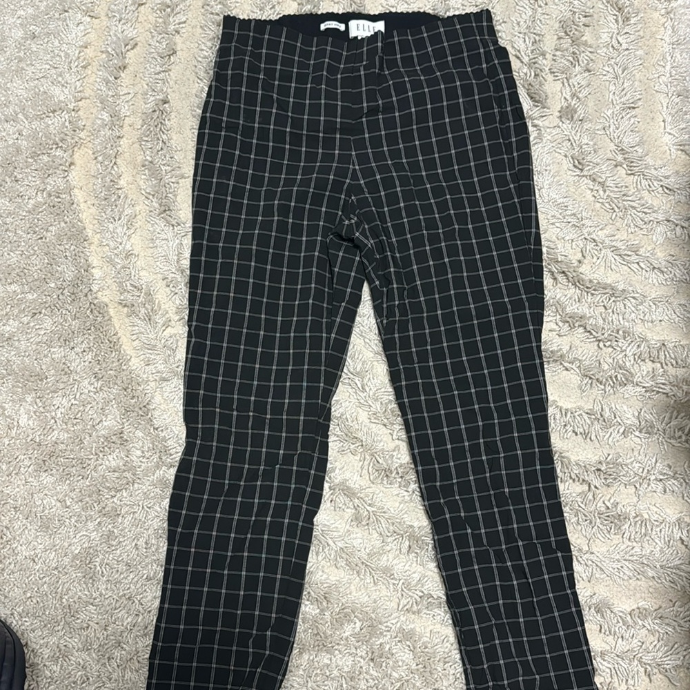 Elle women’s plaid pants size large